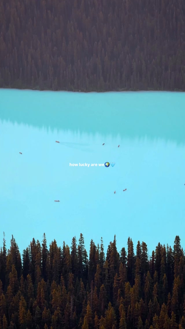Turquoise Waters Amidst Canadian Rockies