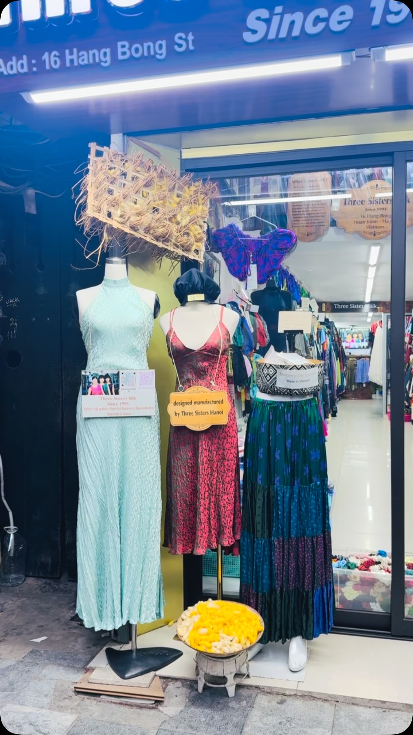 Hanoi Silk Shops Showcase Family Silk Business