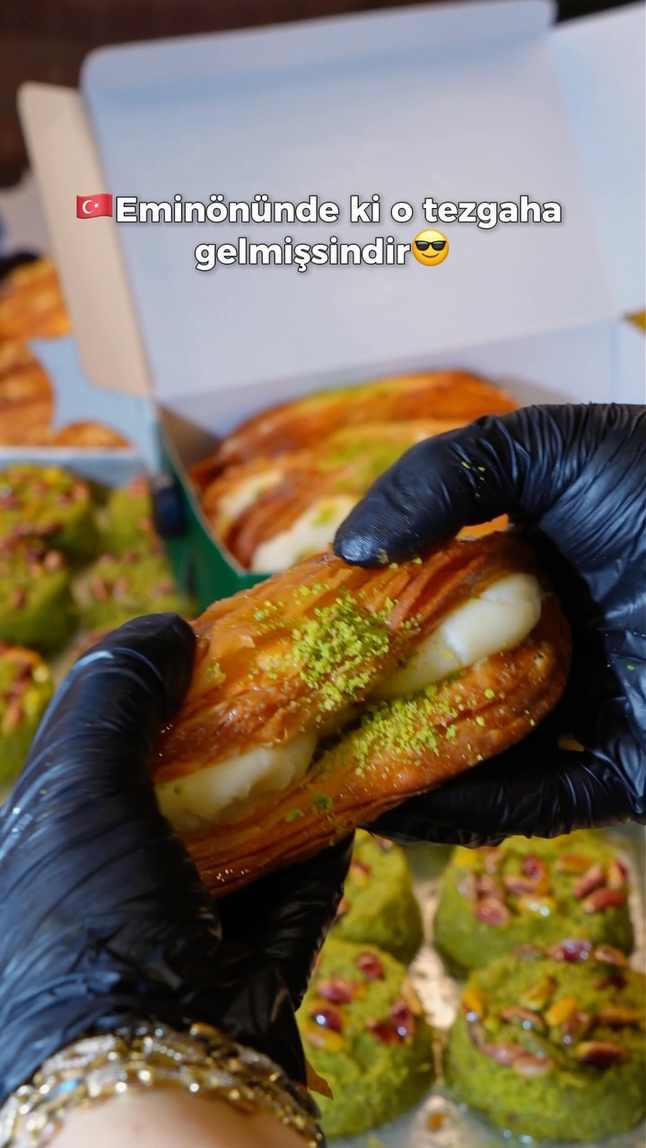 Turkish Dessert Delights from Eminönü