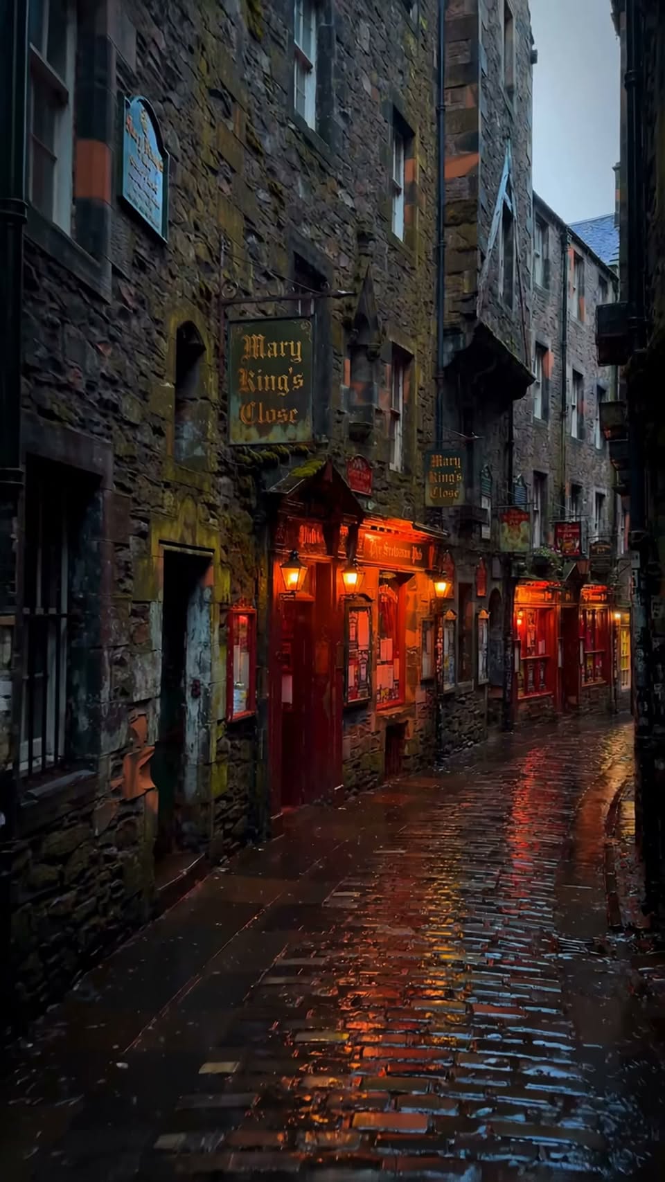 Haunting Underground Streets Of Edinburgh