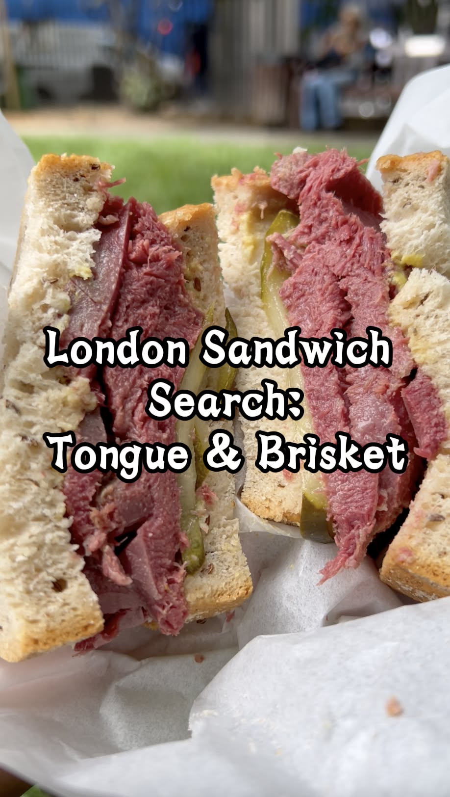 London Eatery Features Ox Tongue Sandwich