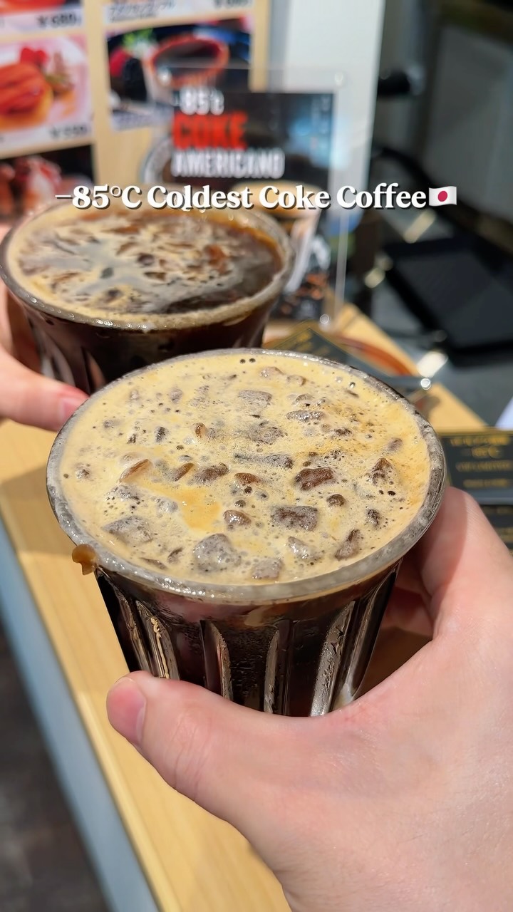 Coldest Coke Coffee and Lattes at Kopi Luwak