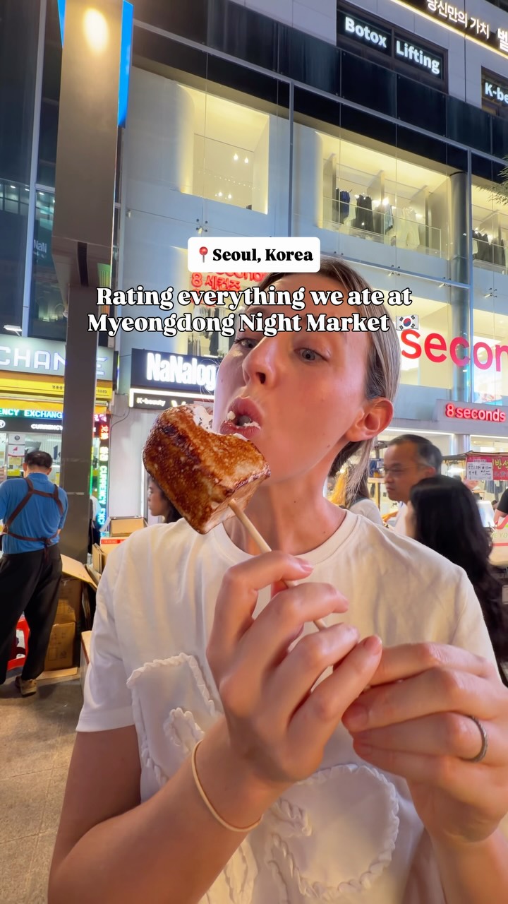 Myeongdong Night Market Delights And Family Fun