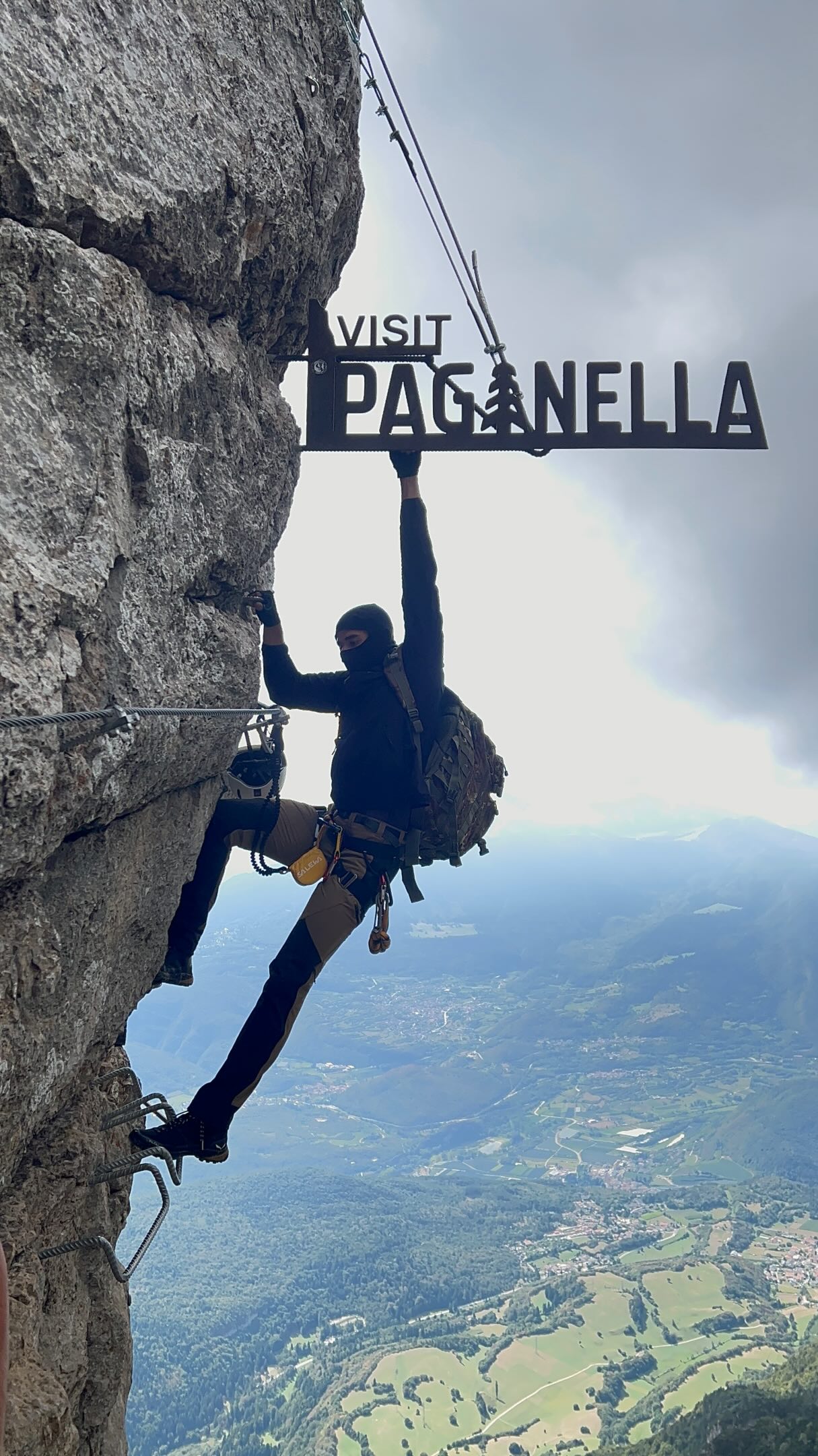 Via Ferrata Adventures on Paganella Mountain