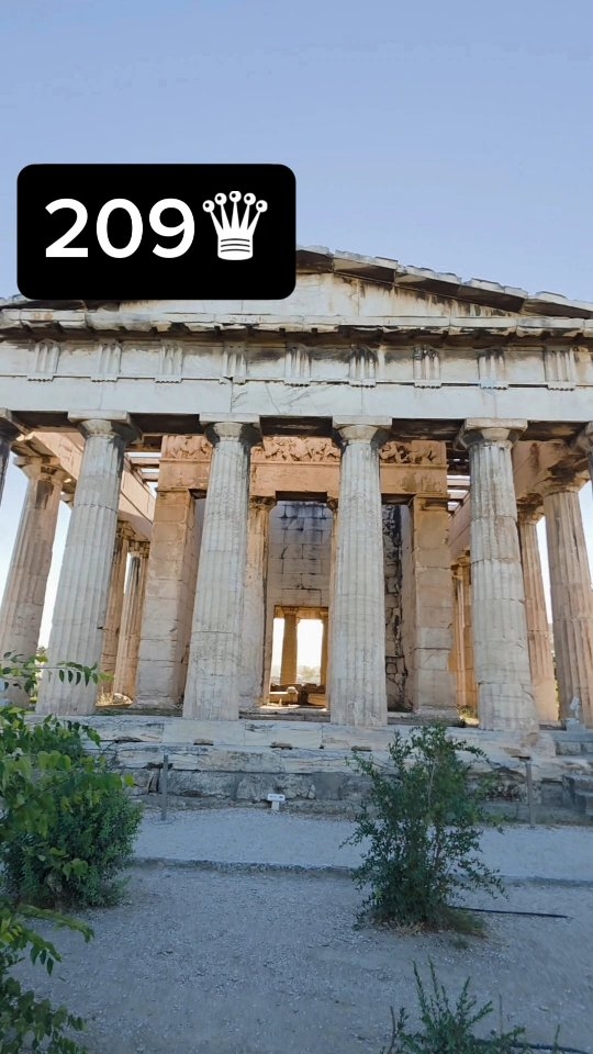 Athens Agora And Temple Of Hephaestus