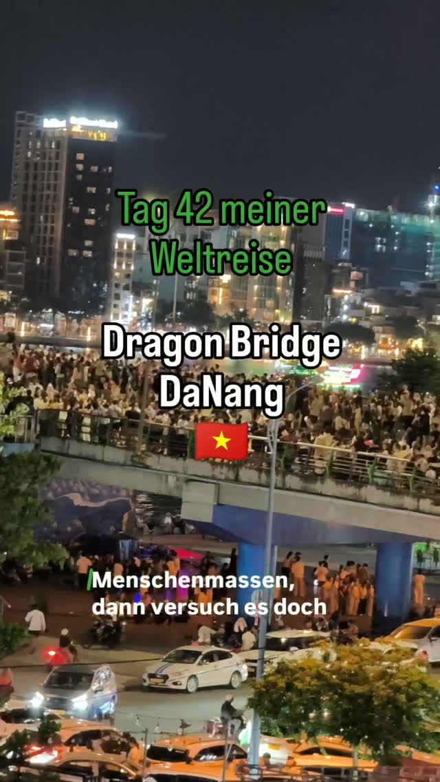 Dragon Bridge Fire and Water Show in Vietnam
