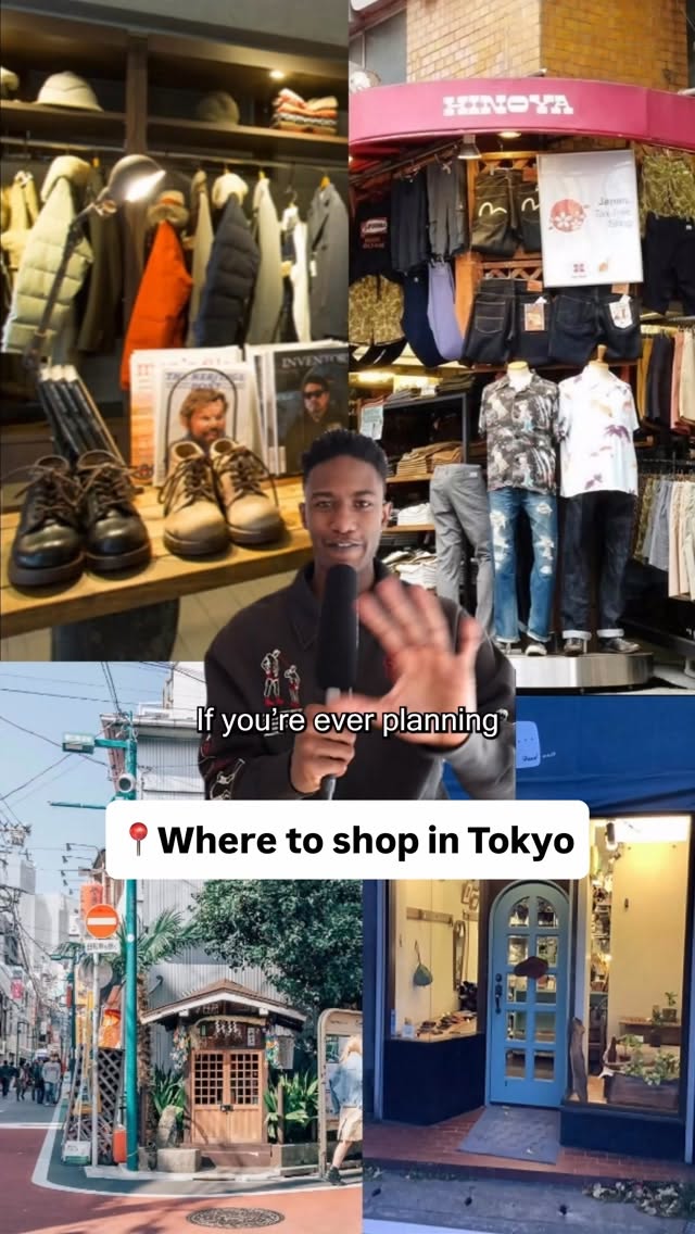 Tokyo Shopping Guide: Denim, Vintage, and Kamakura