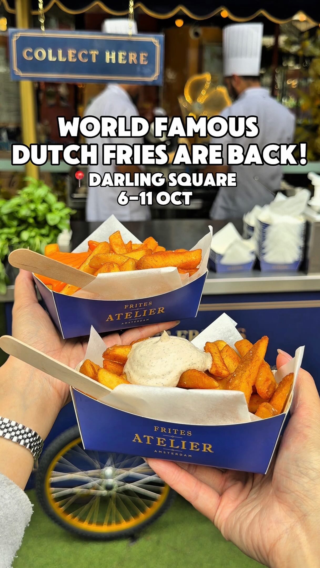Frites Atelier Pop-Up At Darling Square