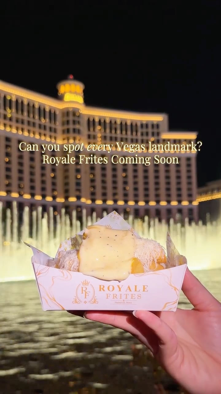 Las Vegas Landmarks Feature Premium Fries Vendor