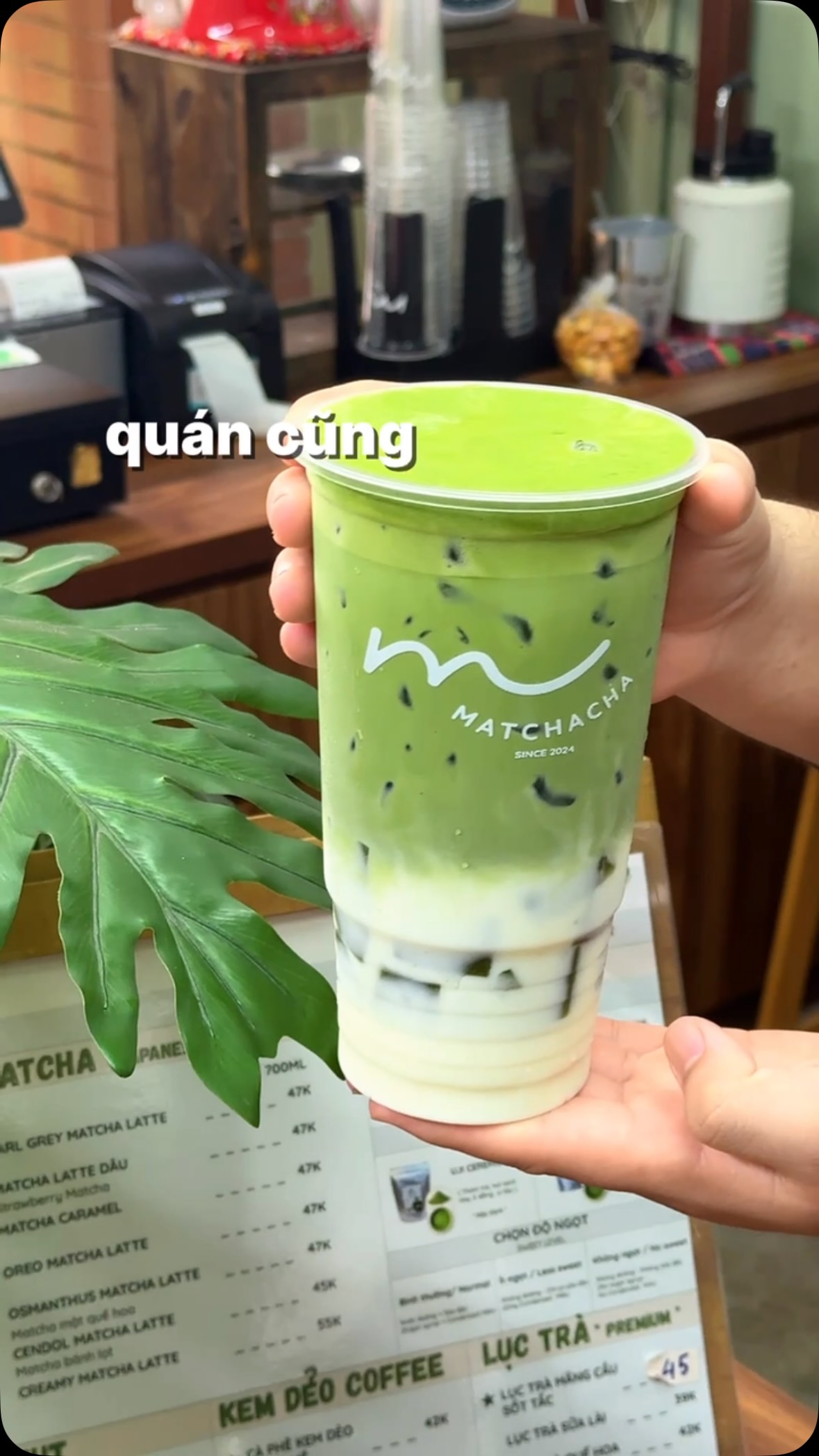 Matcha Cafe Features Insulated Drink Bag