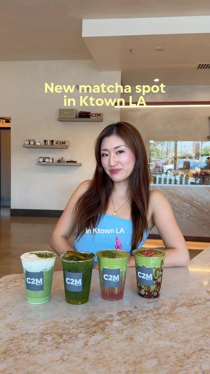 Ktown Matcha Cafe C2M Coffee 2 Me Highlights