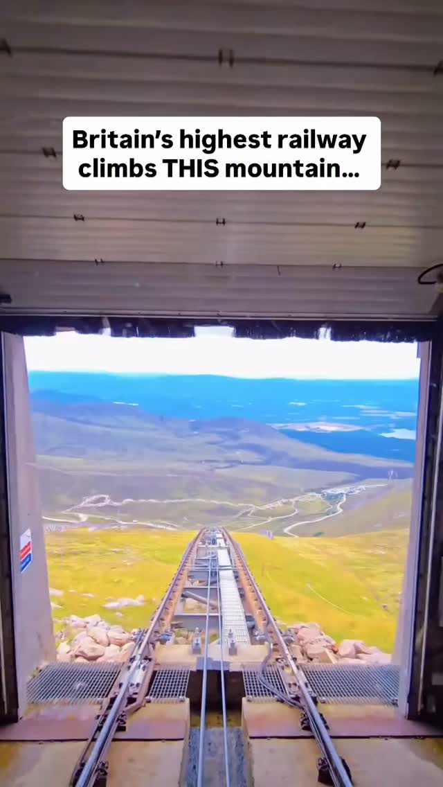 Cairngorm Mountain Railway In Scottish Highlands