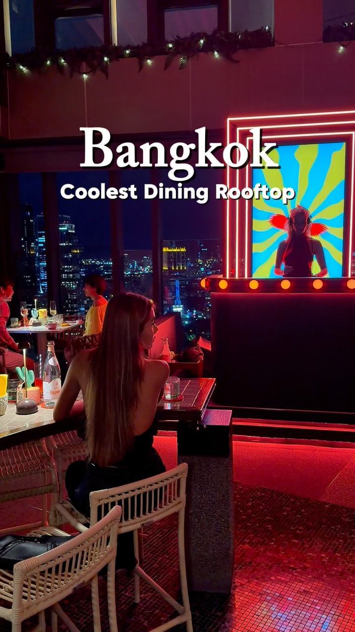 Bangkok Rooftop Bar With Peruvian Flavors