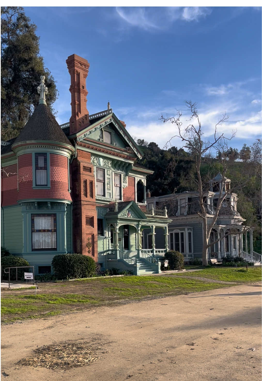 Historic Victorian Homes At Heritage Square Museum