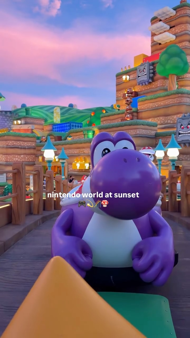Universal Studios Theme Parks Feature Nintendo World