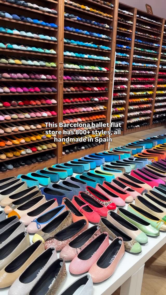 Barcelona Ballet Flat Store Offers Handmade Styles