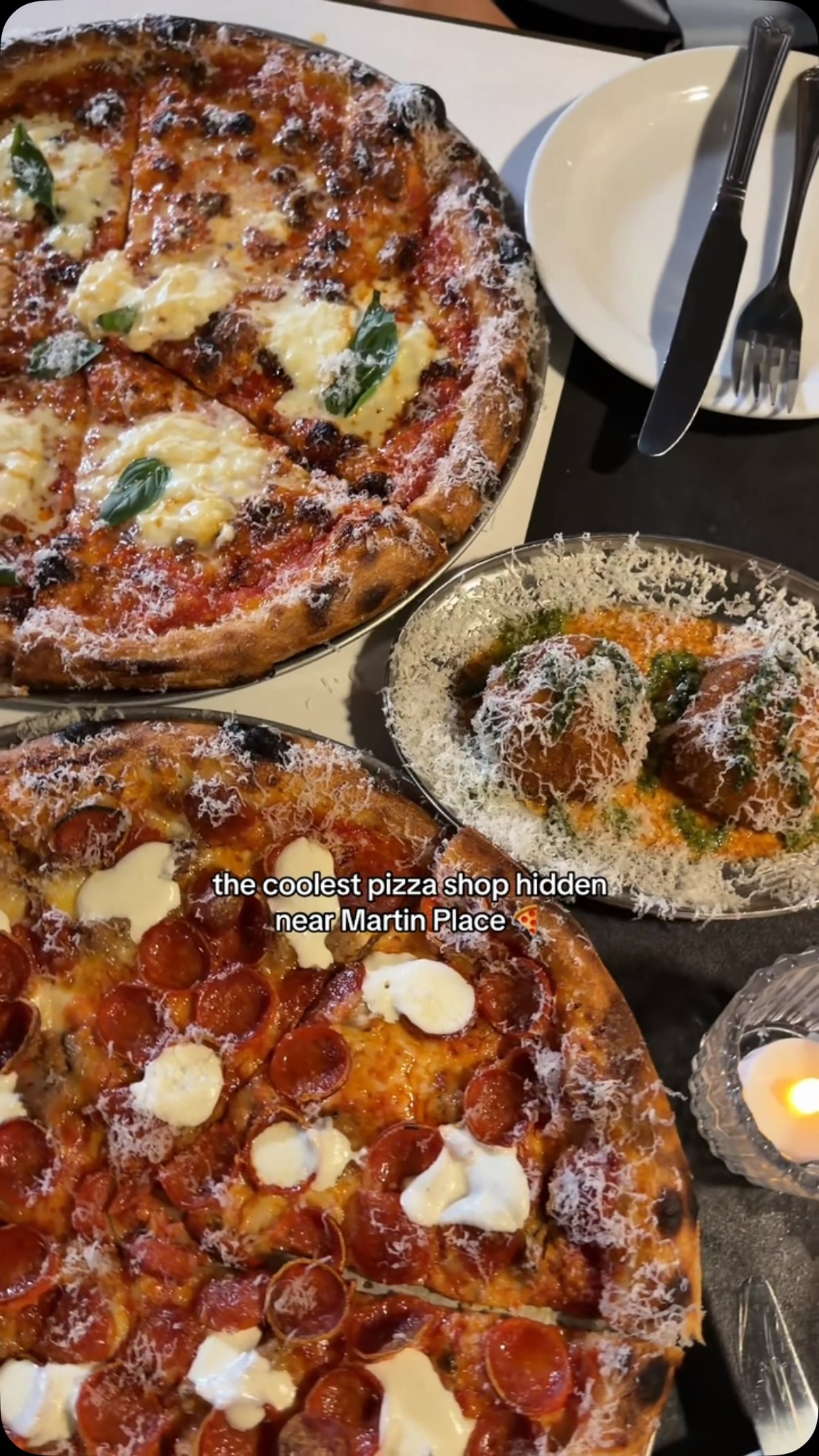 CBD Pop-Up Pizza Shop Features Ambiance