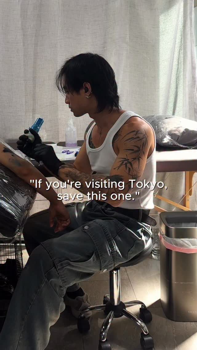 Tokyo Tattoo Parlor Offers Walk-Ins