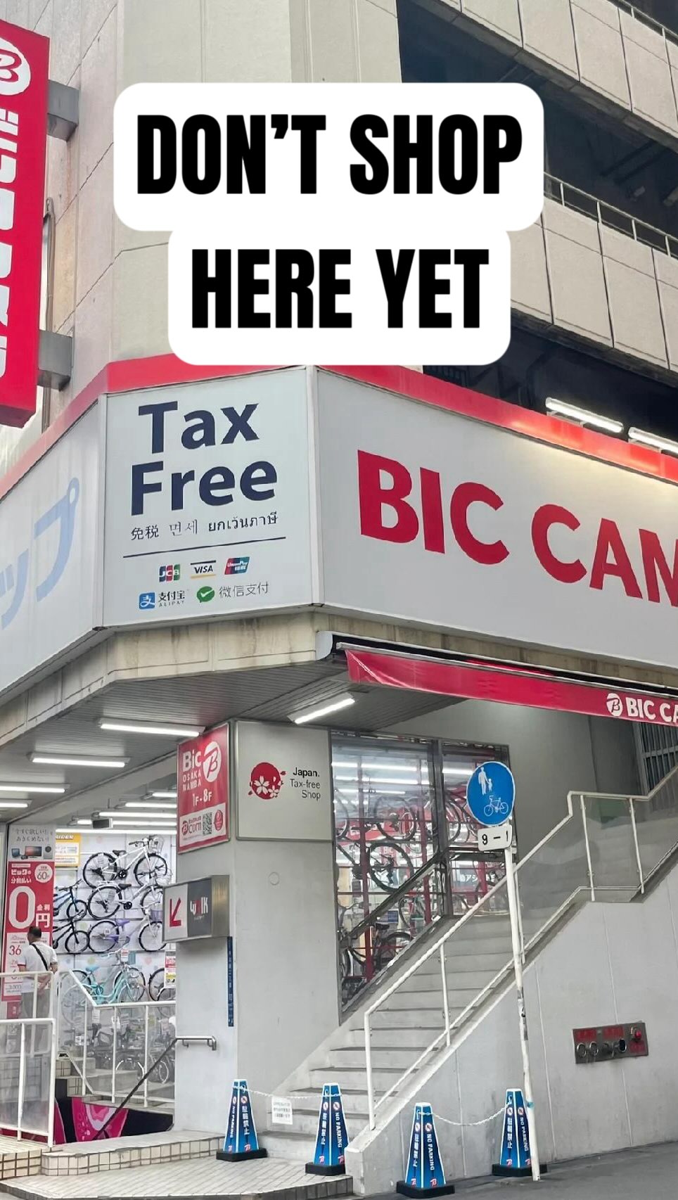 Bic Camera AKIBA Store Tax-Free Shopping Guide