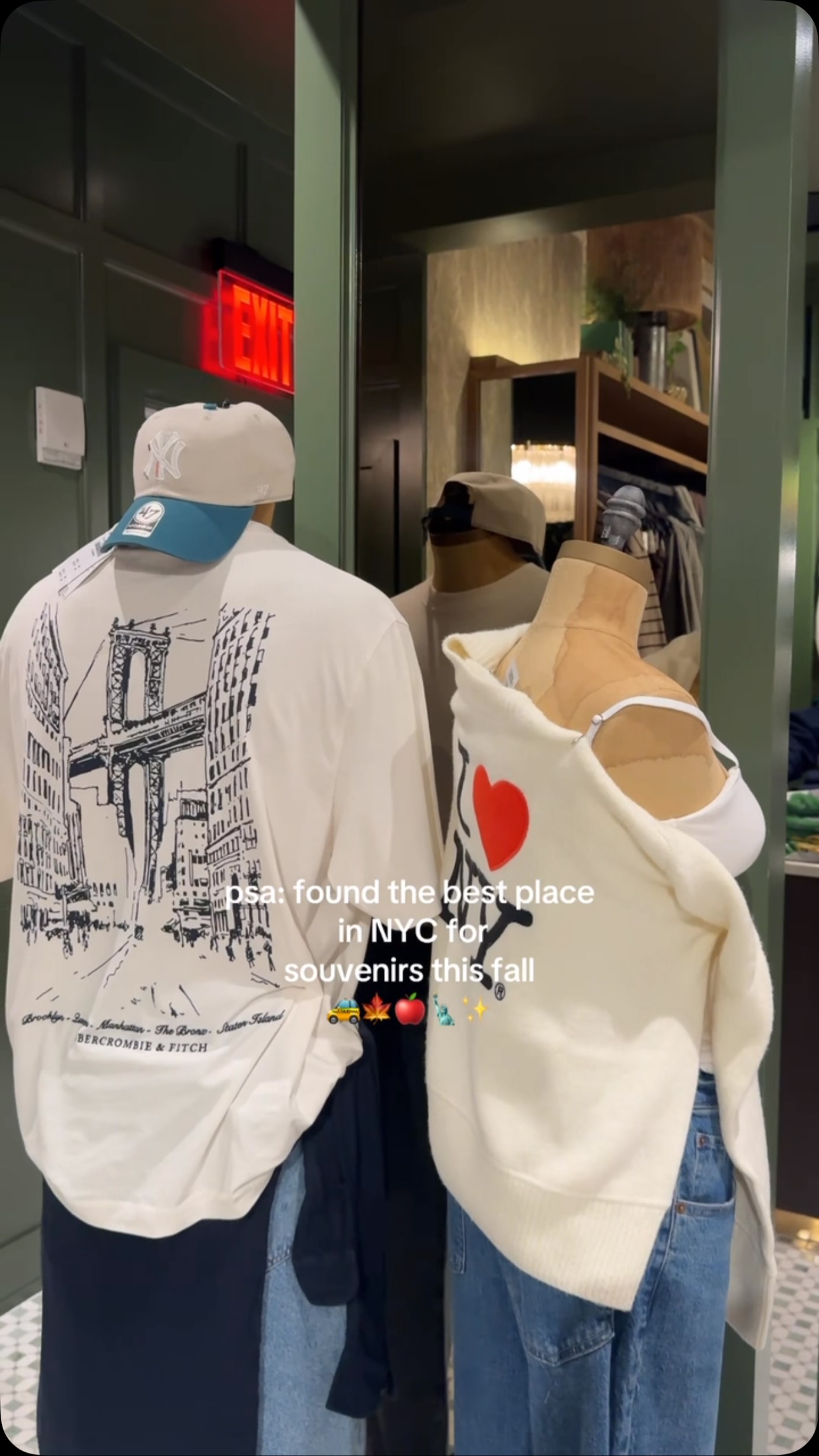 NYC Themed Apparel From Abercrombie & Fitch