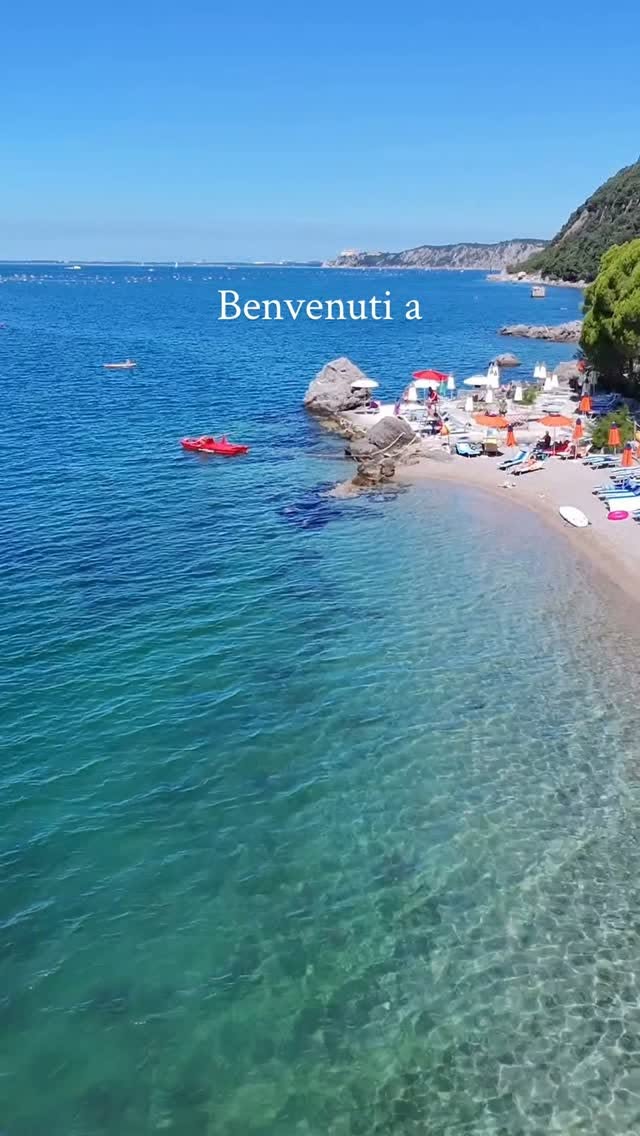 Le Ginestre Beach With Clear Blue Waters