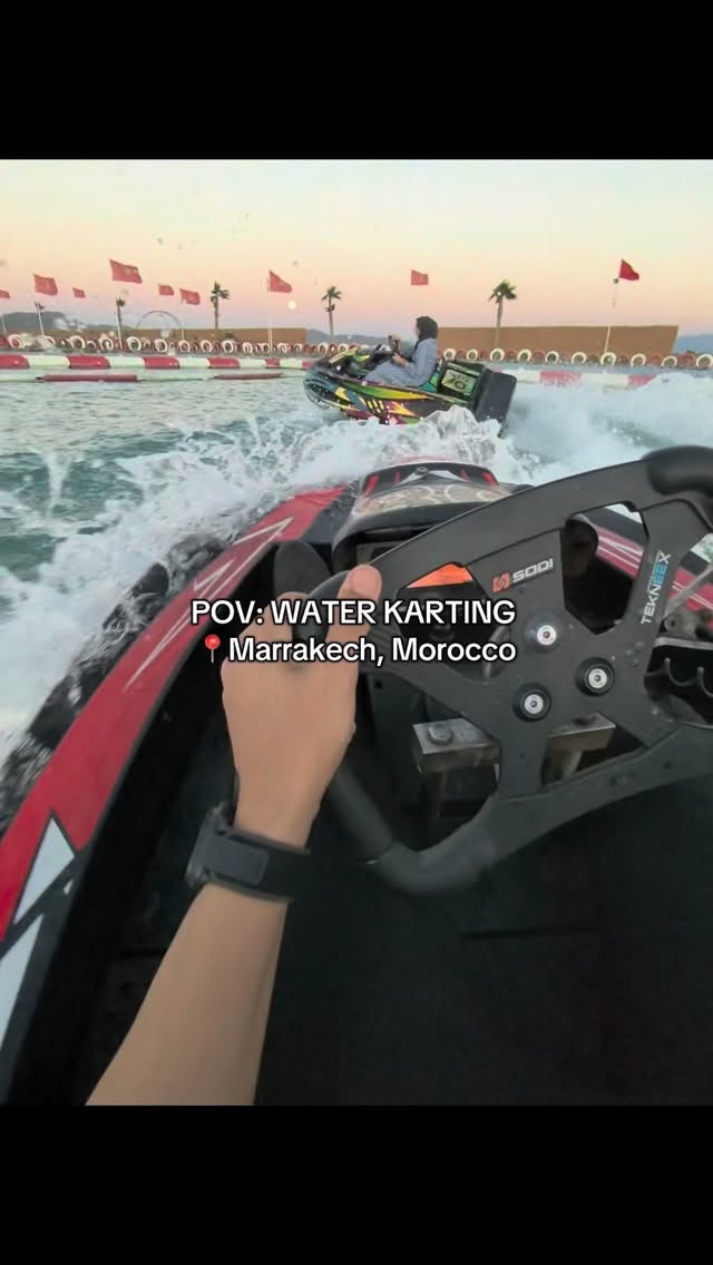 Water Karting In Marrakech, Morocco