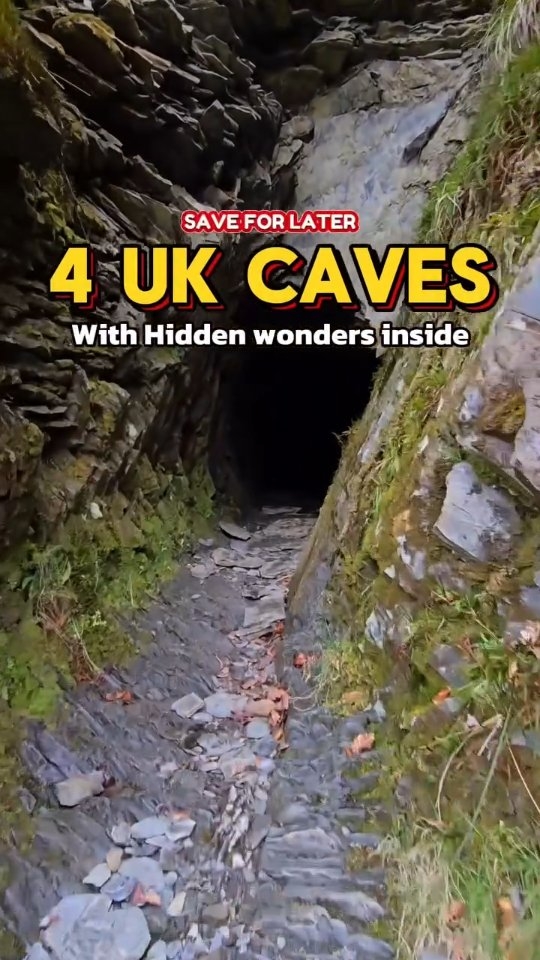 UK's Hidden Caves With Natural Wonders