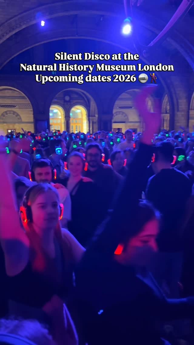 Silent Disco Among Dinosaur Skeletons
