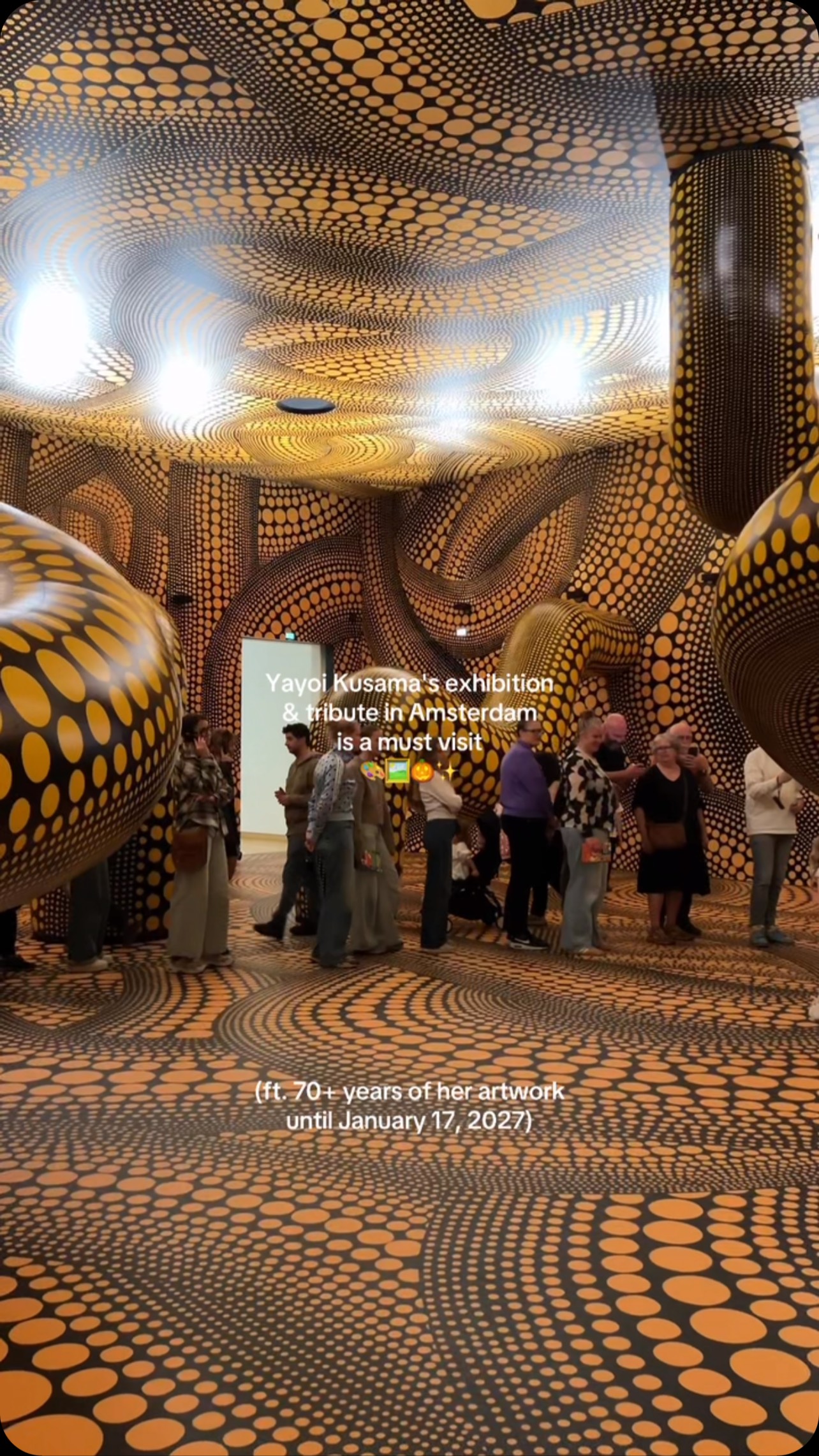Yayoi Kusama Exhibition At Stedelijk Museum Amsterdam