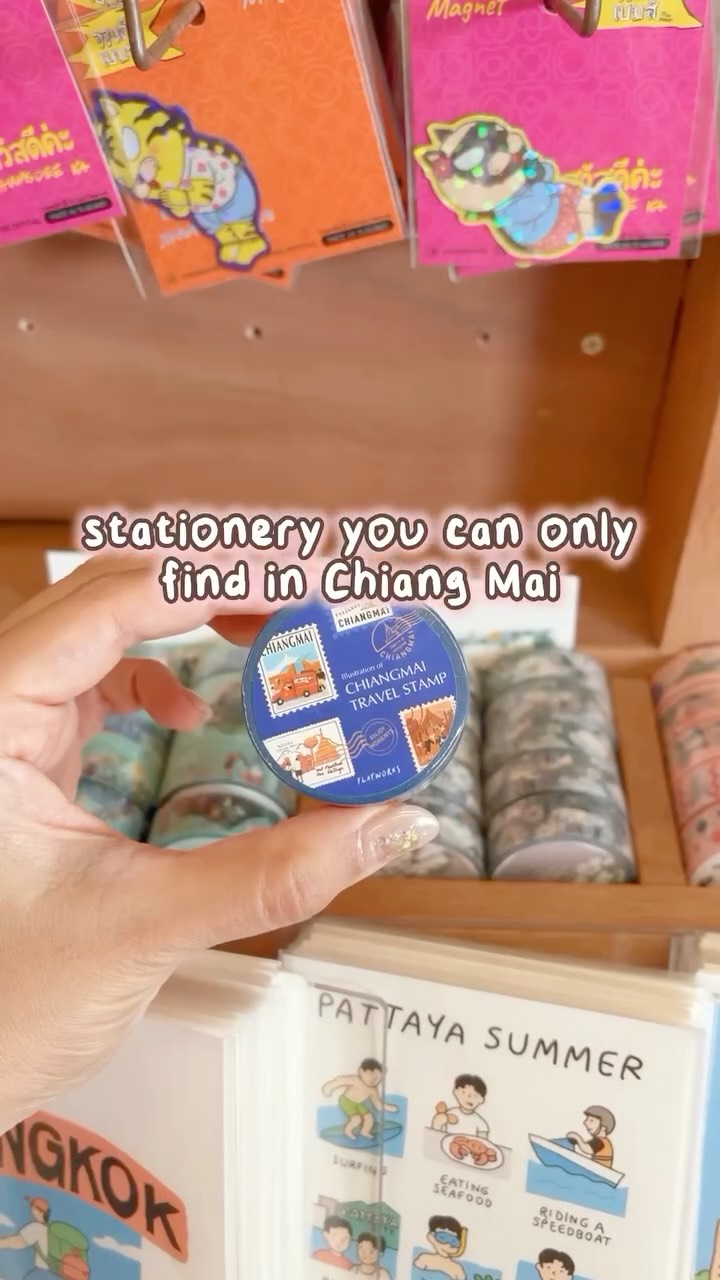 Chiang Mai Stationery Shop Features Local Art