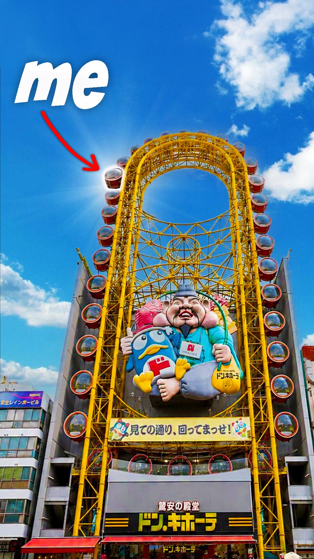 Dotonbori Ferris Wheel Ride Experience