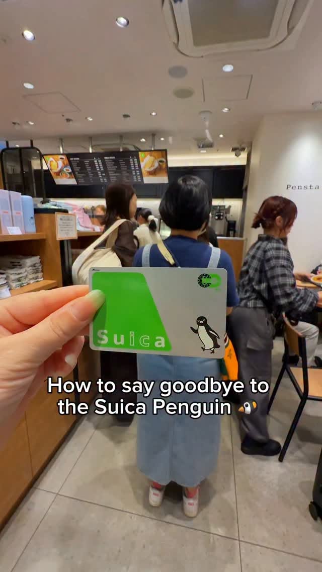Pensta Cafe Features Suica Penguin Merchandise