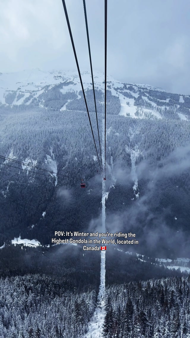 Whistler Blackcomb Gondola Offers Stunning Views