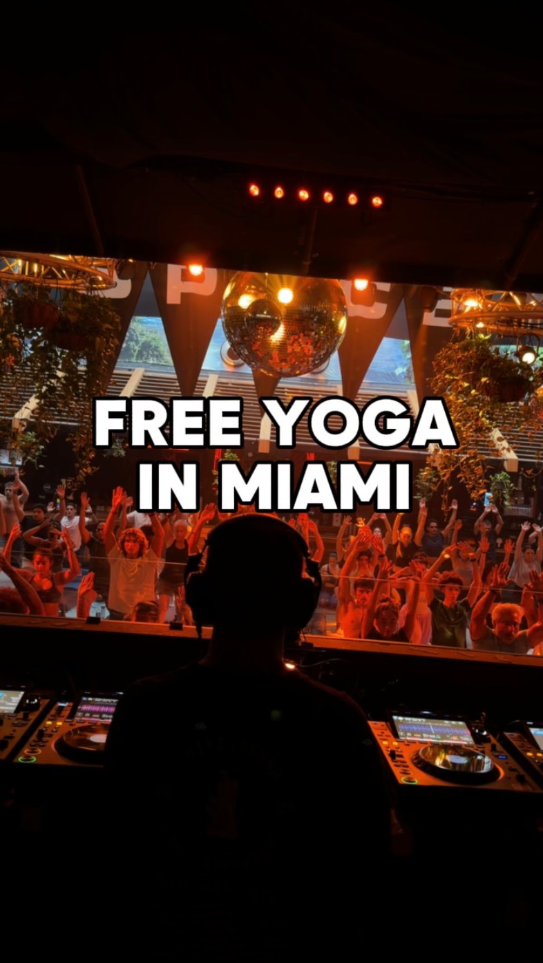Free Yoga Classes Held At Downtown Miami Club