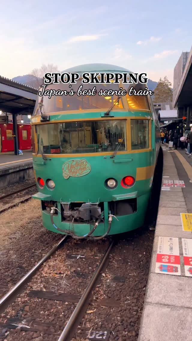 Scenic Japanese Train Journey Through Kyushu