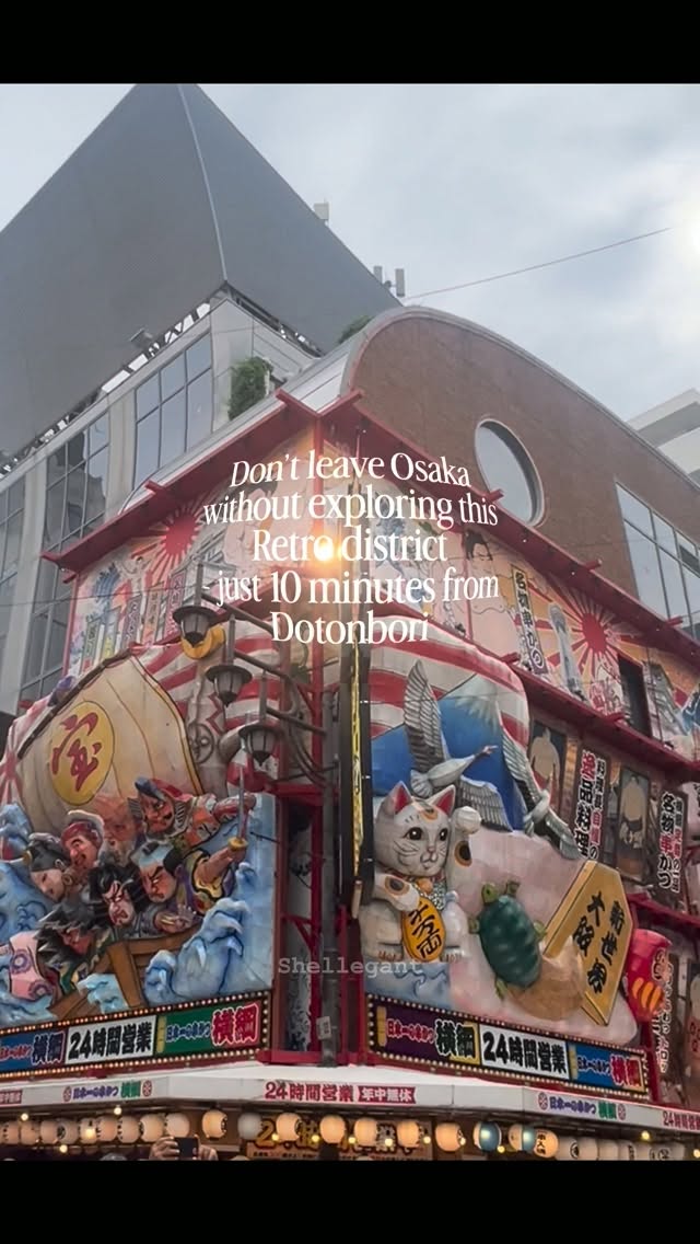 Osaka Districts: Dotonbori and Shin Sekai