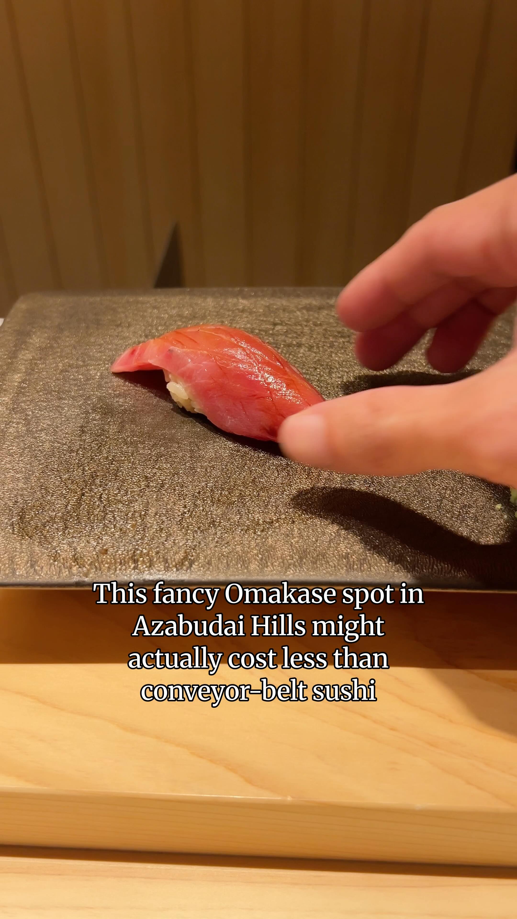 Affordable Omakase Sushi in Azabudai Hills
