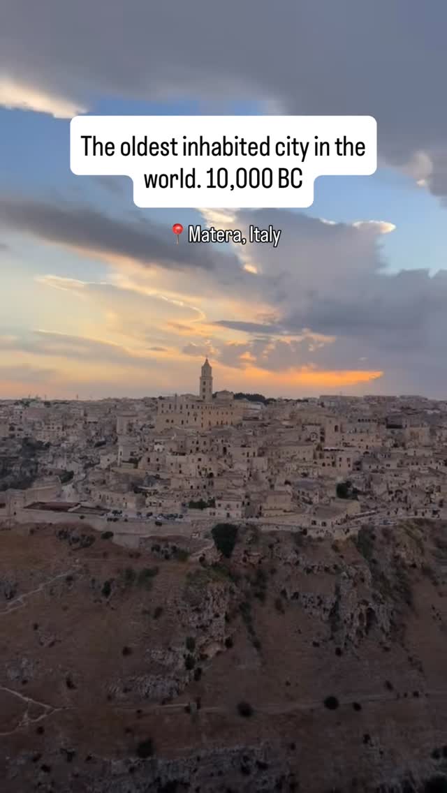 Ancient Cave City Of Matera