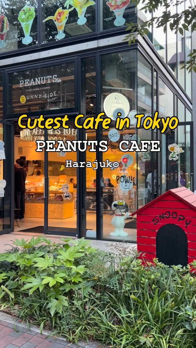 Peanuts Cafe and Takeshita Street in Harajuku
