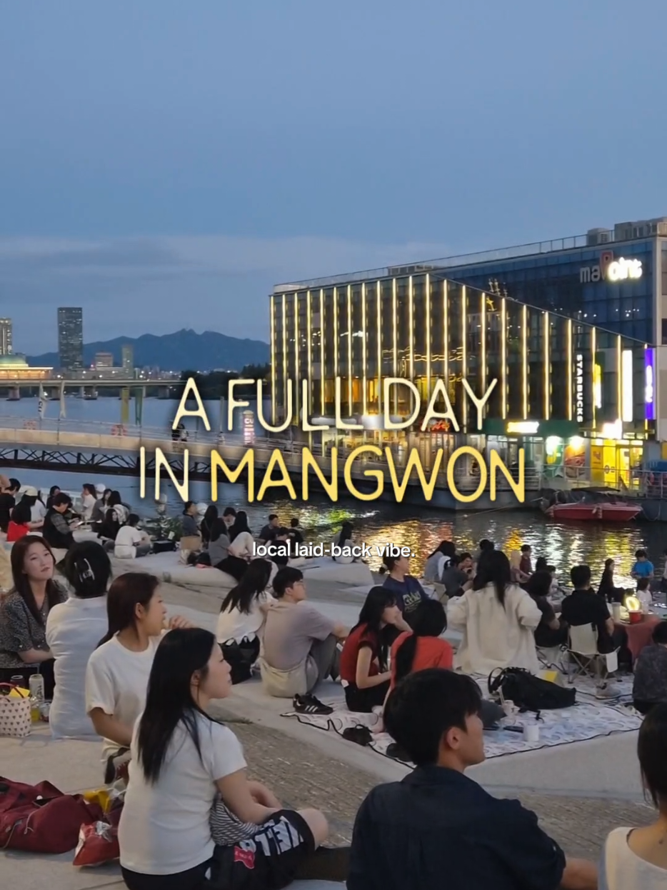 A Day Exploring Mangwon's Cafes, Shops, and River Park