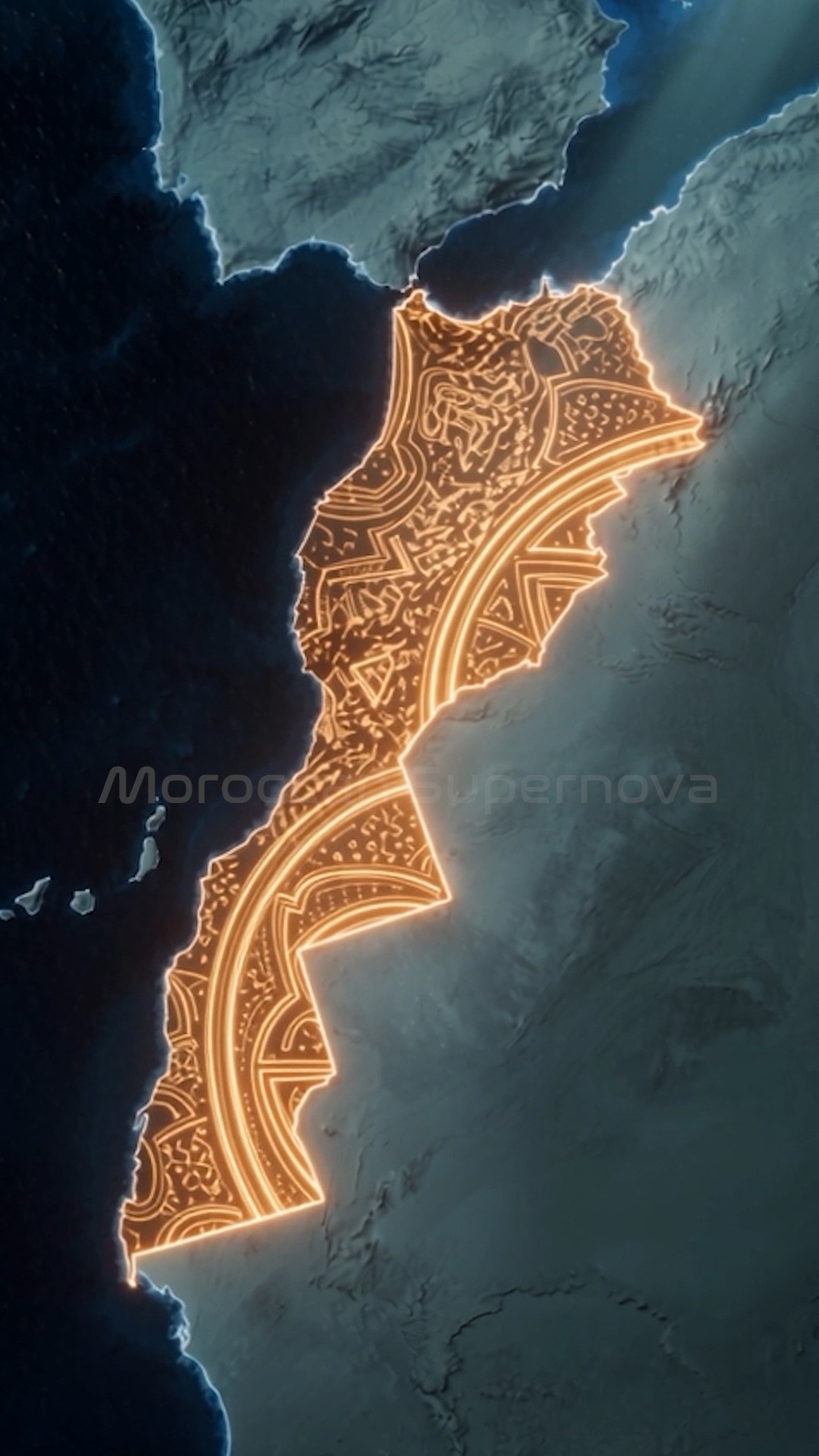 Morocco's Atlas Mountains and Strait
