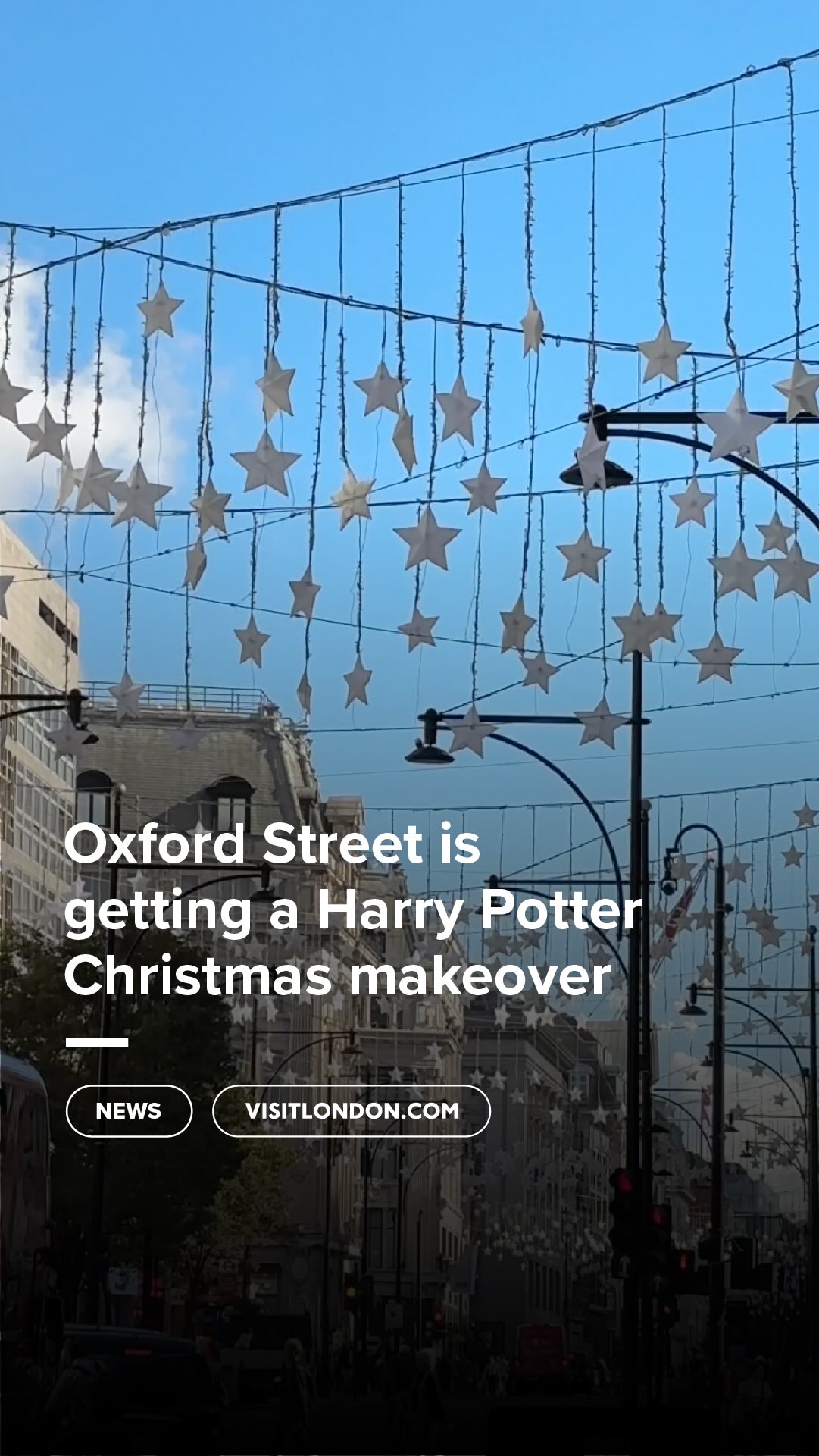 Oxford Street Hosts Harry Potter Christmas Takeover