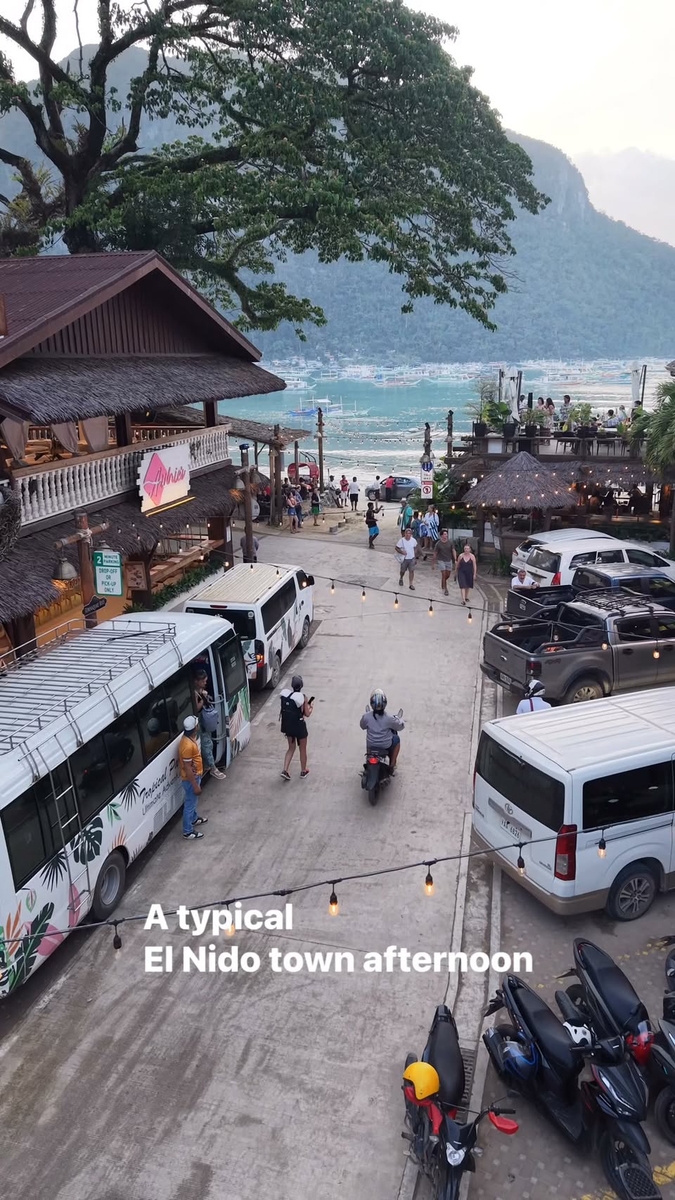 El Nido Town Bustling With Activity