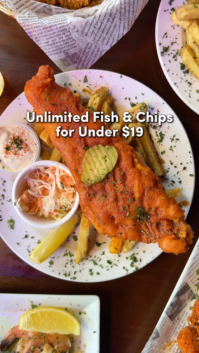 Vancouver Fish Restaurant Offers Unlimited Fry Deal