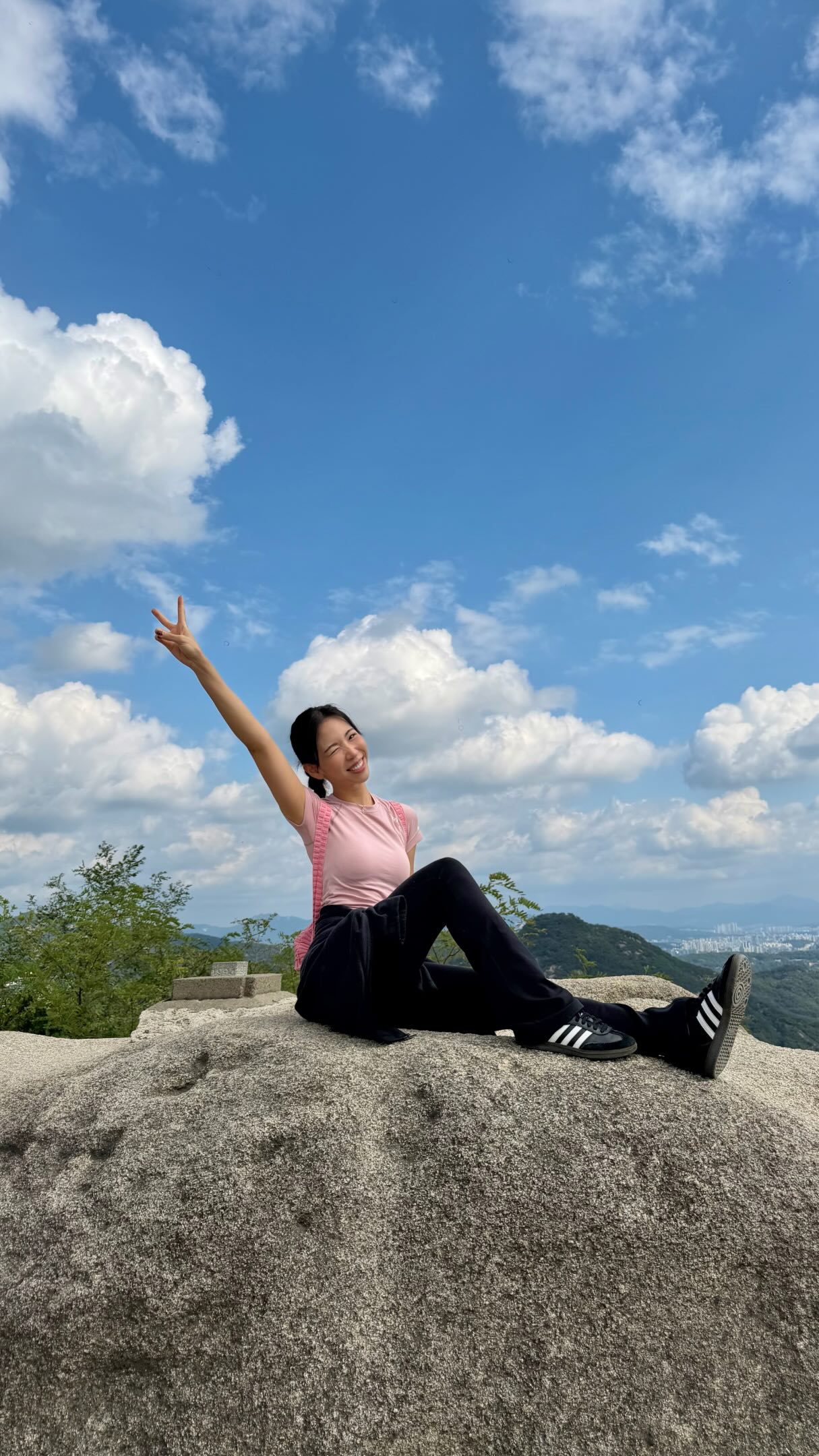 Seoul Mountain Hike and Convenience Store Stop
