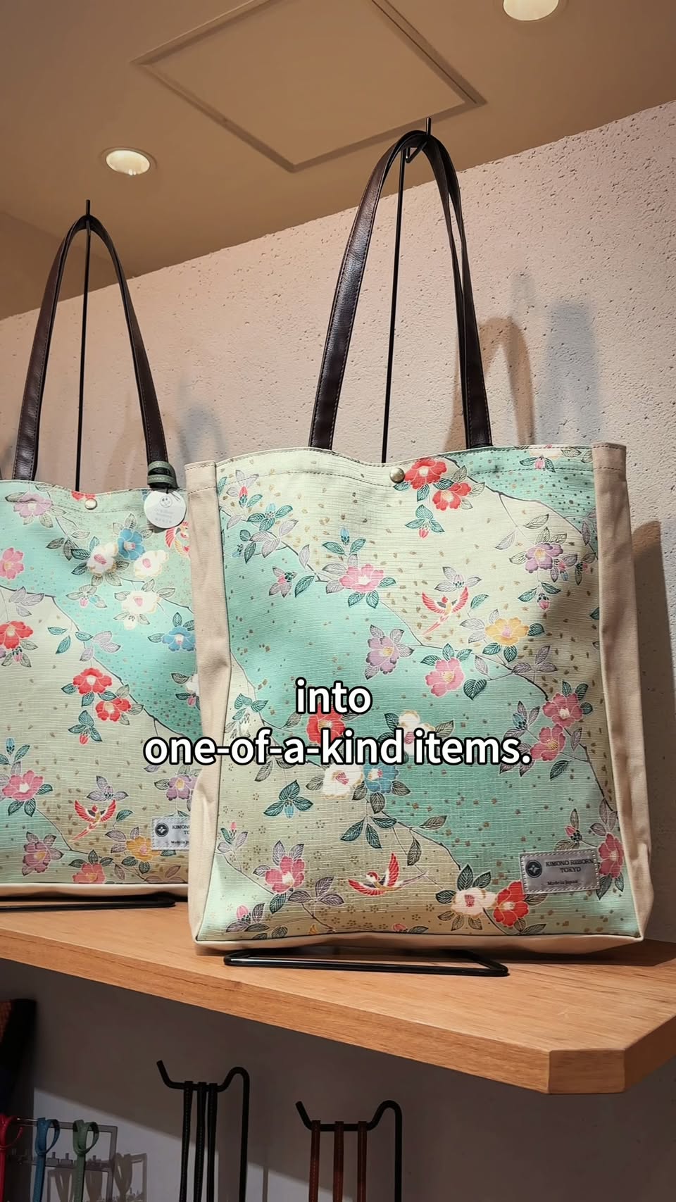 Kimono Repurposing Shop in Tokyo