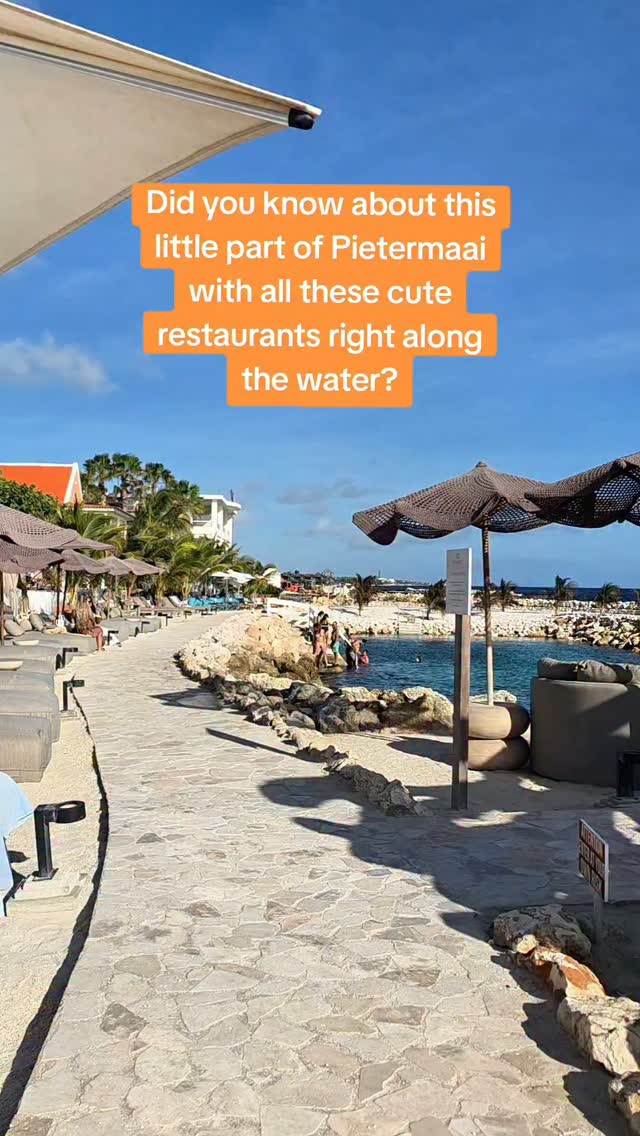 Waterfront Dining and Relaxation in Pietermaai, Curaçao