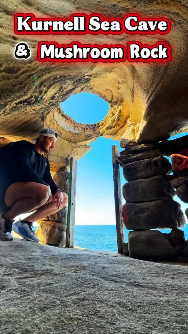 Coastal Caves And Rock Formations In Kurnell