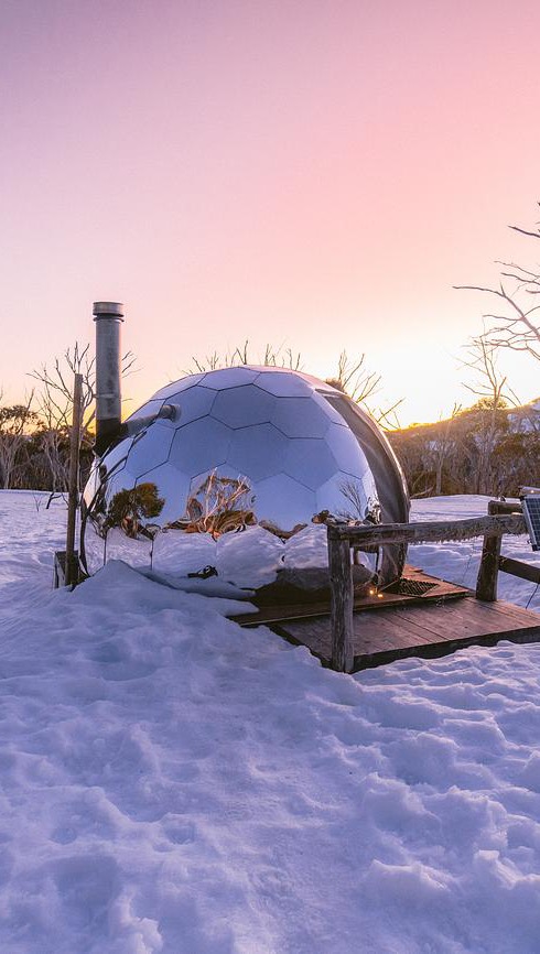 Alpine Snow Domes For Family Adventures