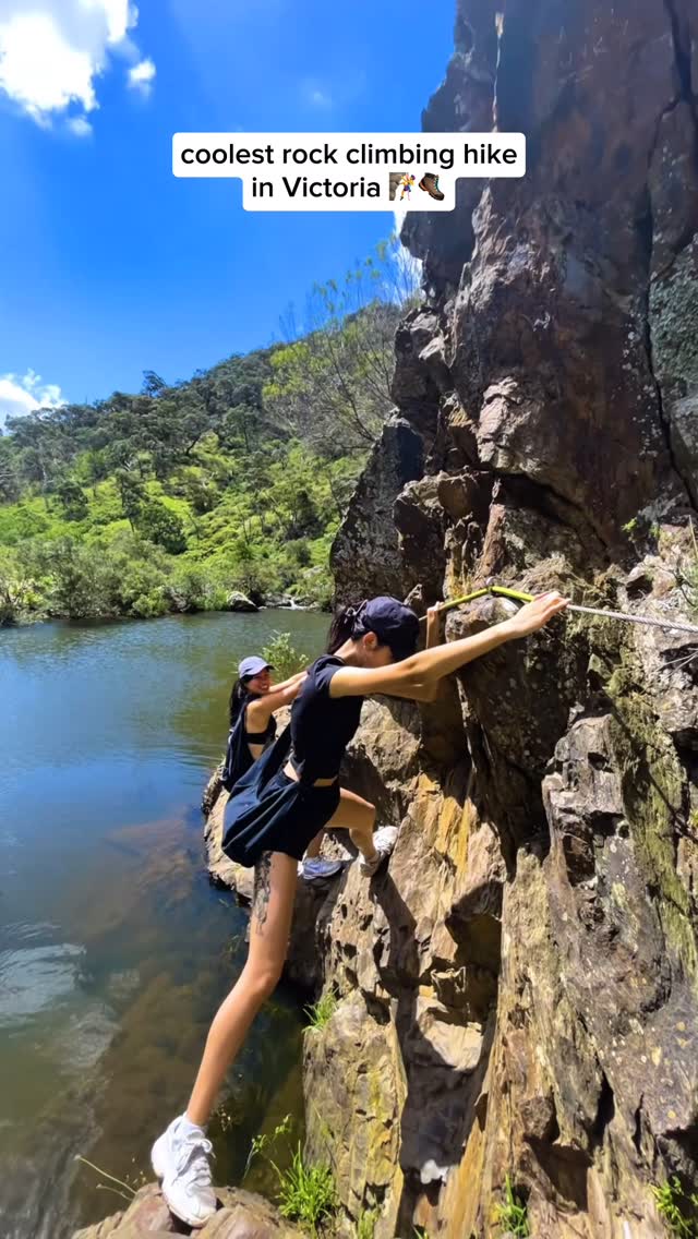 Werribee Gorge State Park Rock Climbing Hike